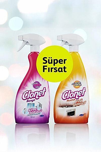MATMEL Diversey Clonet Banyo ve Mutfak Sprey 2'li
