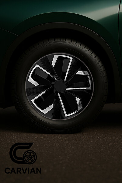 Carvian Citroen C-Elysée 15 İnç Uyumlu Jant Kapağı 4 Adet b1169