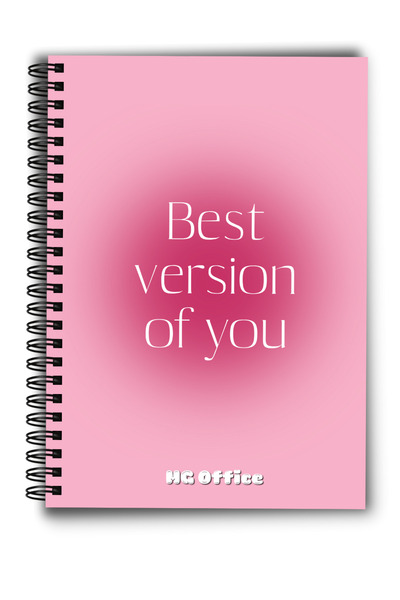 MG Office Notebook A5 Dictando Spirala 80 sheets - Best Version of You