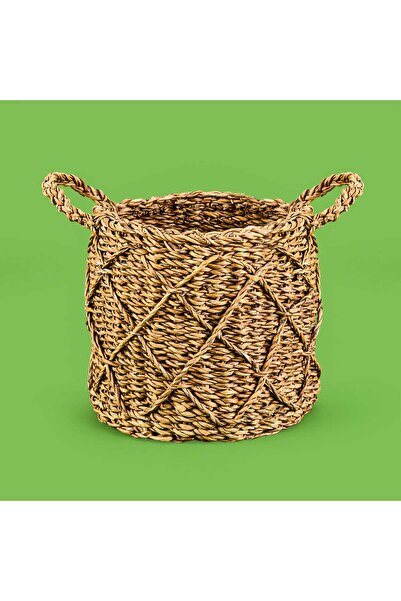 ASPARTAM سلة زينة صغيرة الحجم - بني