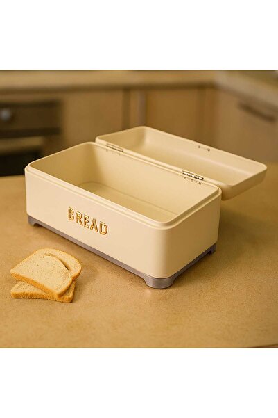 KUT FLY Galvanized Bread Box - Cream - 10 Lt