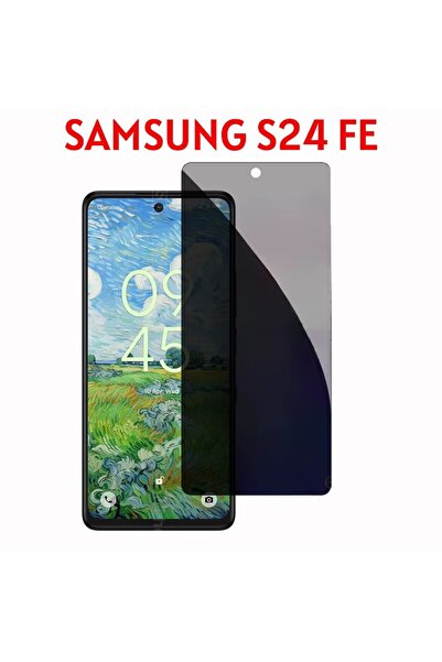 Samsung Galaxy S24 FE Ghost Screen Protector ESD Anti-StaticAnti-Shock 9H Privacy Tempered Glass