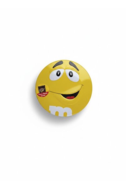 m&m Demir kutu büyük boy (sarı) Tek paket - fistikli