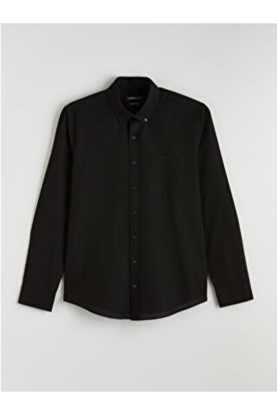 LC Waikiki Artı-Store Men's Shirt Made of 100% Cotton Oxford Fabric, Long Sle...