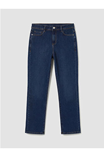 LC Waikiki Artı-Store Slim-Fit Women's Jeans, Made of Denim Fabric, Five Ce