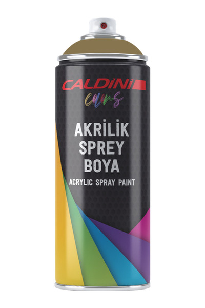 CALDİNİ Yarı Mat Saten Boya Koruyucu Sprey Vernik 400 ml