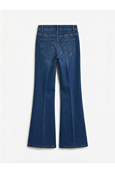 LC Waikiki بنطلون جينز نسائي من artı-store بخصر مرتفع وقصة واسع الأرجل قطع، م...