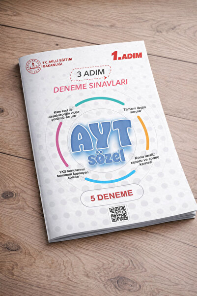 Yetsis Yayınları AYT Sözel Deneme Sınavı - 1. Adım