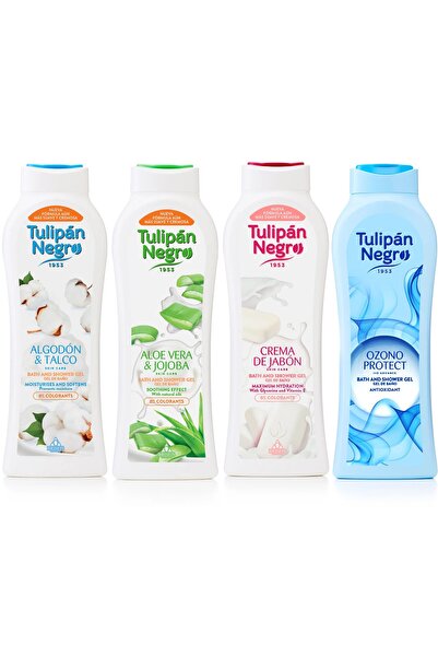 Tulipan Negro TulipanNegro Set SkinCare-Gel de dus-4bucati-4x650ml