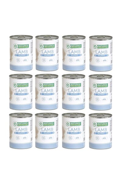 Other Hrană pentru căței Nature's Protection cu miel 12x400g