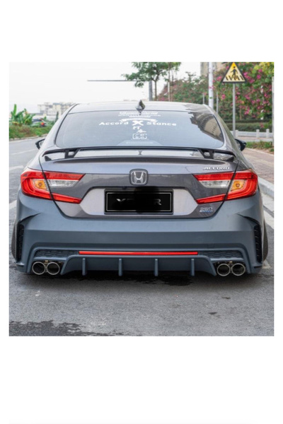 Harphour Honda Accord 2018+ Uyumlu Bagaj Üstü Spoiler İthal Abs Plastik Piano...