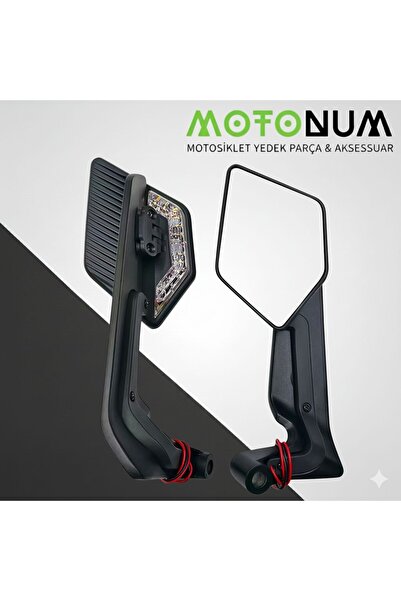 Motonum Kuba Vn 50 Pro Kanat Ayna-Sinyalli Aerodinamik-A00948