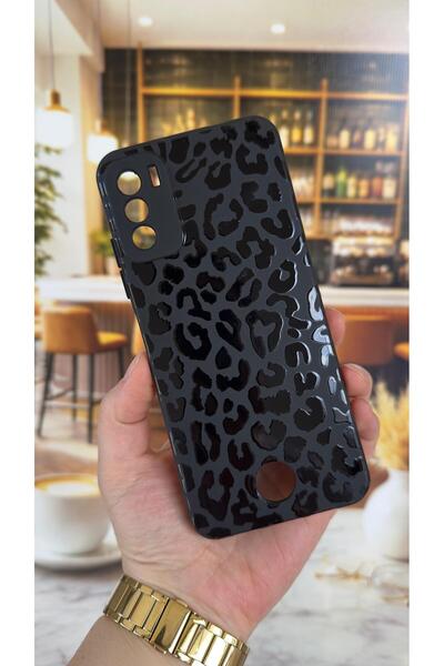 Vip Case REEDER S19 MAX PRO S Uyumlu Leopar Desenli Silikon Darbe Emici Klasi...