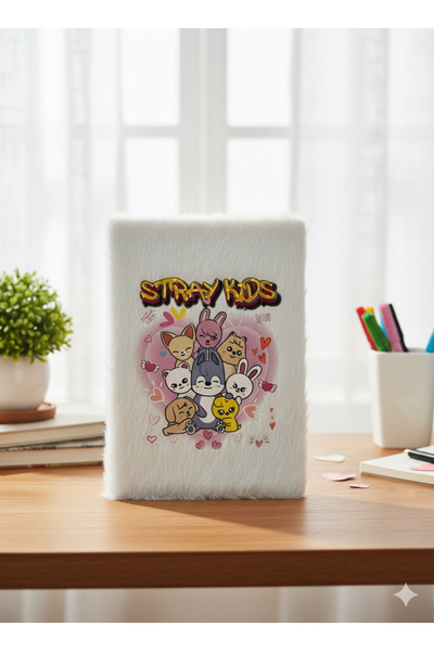 CuddleJoy skzoo straykids kalpli peluş defter