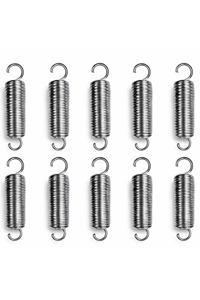 Ankara Oyun Makinaları Trambolin Yayı (10'lu SET)galvanizli. Sıkı Sarım. 17.8...