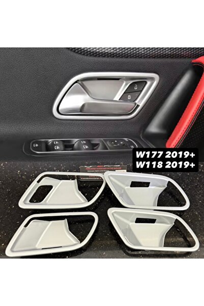 kaytaz MERCEDES KAPI KOLU İÇİ KROM ÇERÇEVE SET W177 W118 2019+