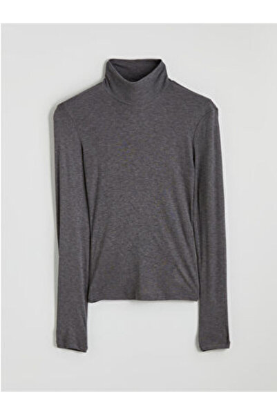 LC Waikiki Body de damă cu guler înalt și mâneci lungi, cu o croială extra mu...