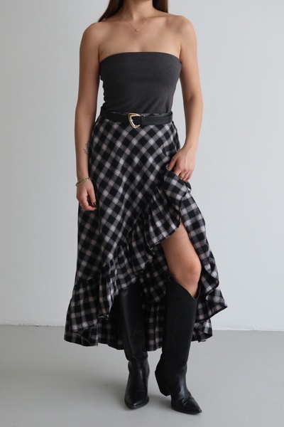 By ÖTE Premium ekose etek