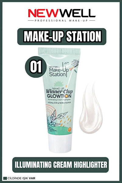 New Well Newwell Glowtion Makyaj Bazı Beyaz No:1 20ml