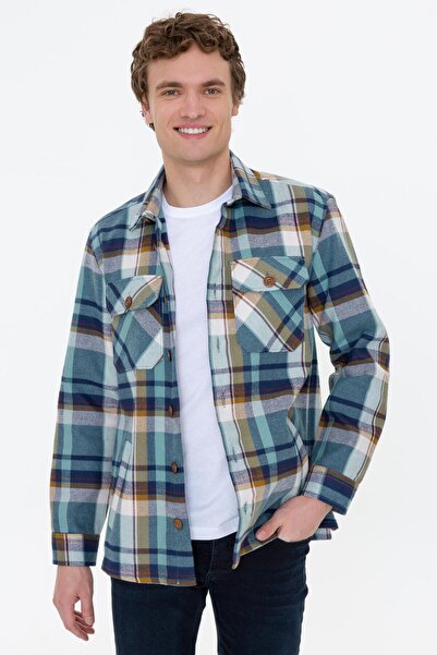 U.S. Polo Assn. Men's Indigo Long Sleeve Shirt