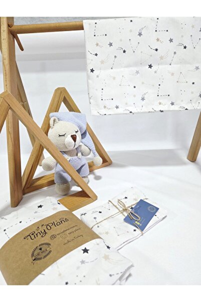 tiny plans Elastic Baby Bed Sheet - Pillowcase Set 40X80 cm