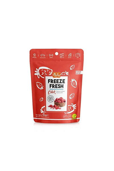 Pol's Gurme Glutensiz Freeze Fresh Çilek 15 Gr.