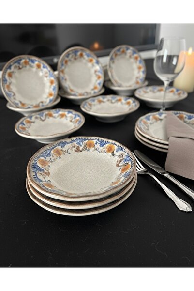 Bonna Porselen 2026 Özel Seri 6’lı Çay Tabağı