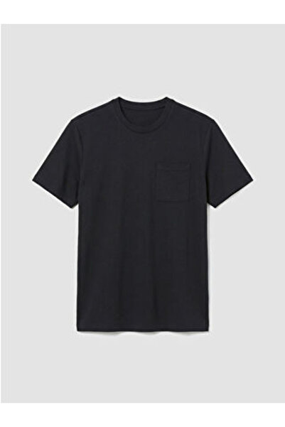 LC Waikiki Black Crew Neck Men's T-Shirt