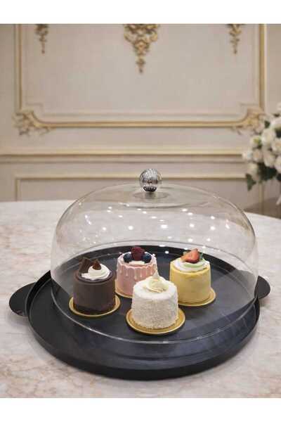 GENERAL Nice Queen Luxury Round Acrylic Serving Tray