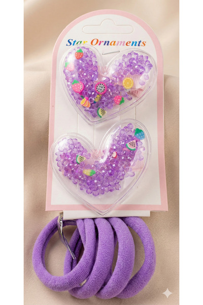 Renkli kids Σετ 6 τεμαχίων με χαριτωμένες αγκράφες για κορίτσια και κοριτσάκια