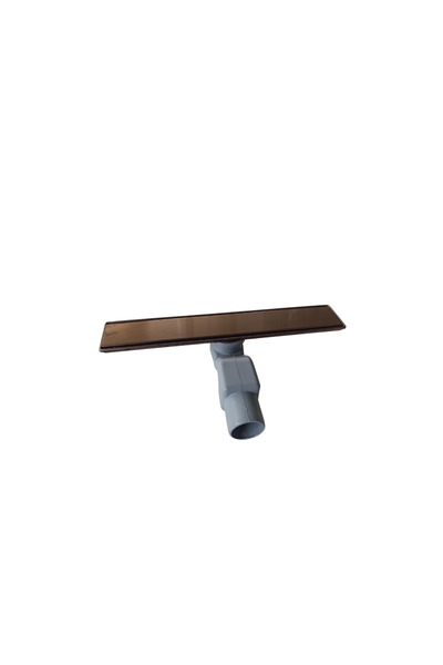 sofdekor Bronz Duş Kanalı 40x7 cm 360 Derece Yatay Sifonlu(YS Sifon)
