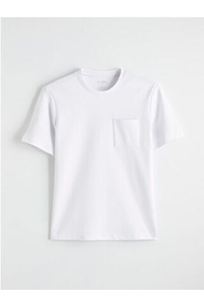 LC Waikiki White Crew Neck Men's T-Shirt