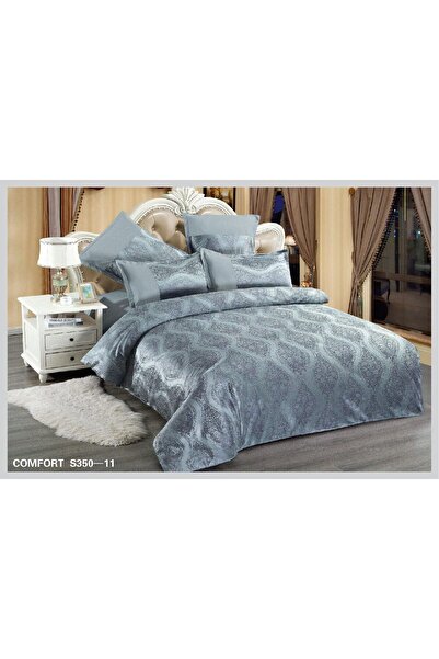 ANATOLIATEKSTILE Premium Velvet Bedding Set + Cotton Sheet, Comfort Luxury Be...