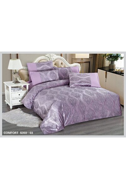 ANATOLIATEKSTILE Premium Velvet Bedding Set + Cotton Sheet, Comfort Luxury Be...