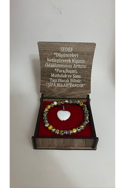 Romea قلادة وسوار من الأحجار الكريمة، طقم مجوهرات مع علبة، حجر كريم خاص للهدايا