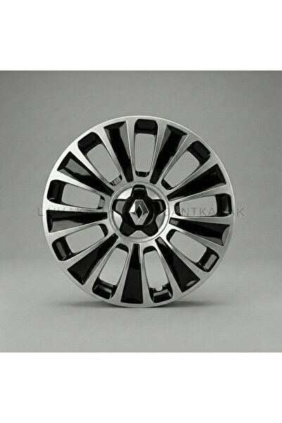 luvak RENAULT Clio Uyumlu JantKapağı - 16 İnç - 1 Takım (4 adet) - Çelik görü...