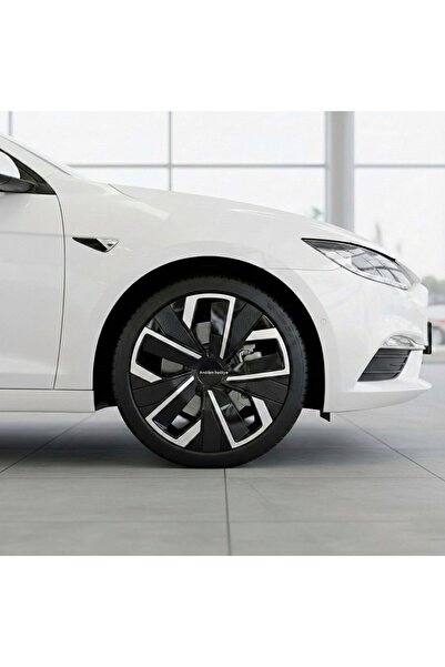 JANT Tüm RENAULT Modellere Uyumlu 14 İnç Çıtalı Beyaz JantKapağı - 1 Takım (4...