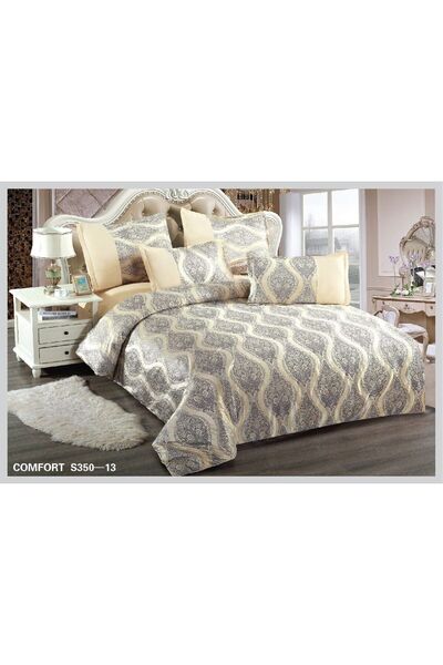 ANATOLIATEKSTILE Premium Velvet Bedding Set + Cotton Sheet, Comfort Luxury Be...