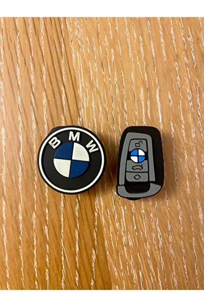 atölye karnaval Logo Ve Anahtarlık Terlik Süsü charm Bmw 2ad