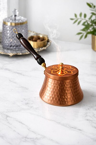 CRALİCHE Bakır Gaziantep El Yapımı Tütsülük Üzerlik Adacayı Yakma Aparatı