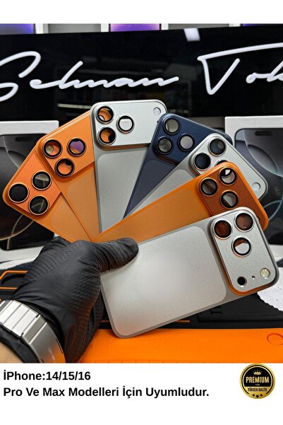 FARKLI İLETİŞİM ملصق طلاء فاخر متوافق مع آيفون 14 برو و17 برو