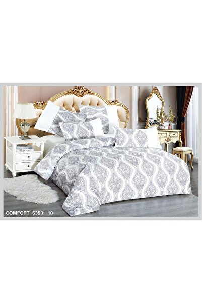 ANATOLIATEKSTILE Premium Velvet Bedding Set + Cotton Sheet, Comfort Luxury Be...