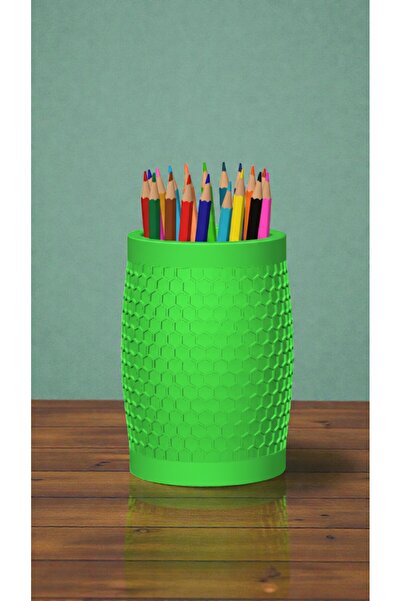 krh 3d print Modern Patterned Desktop Pen Holder |   Stylish and Durable Orga...