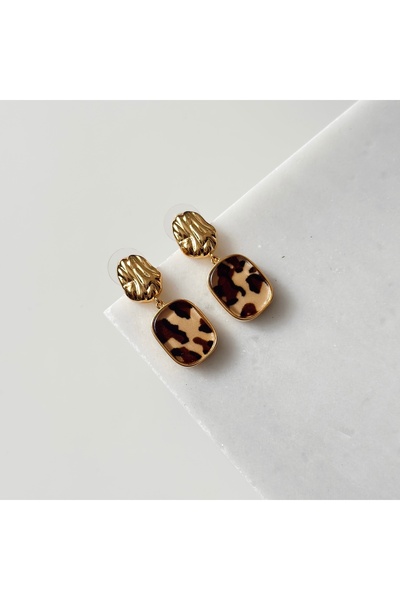 Vesce Atelier Leo Chic Dangle Earrings
