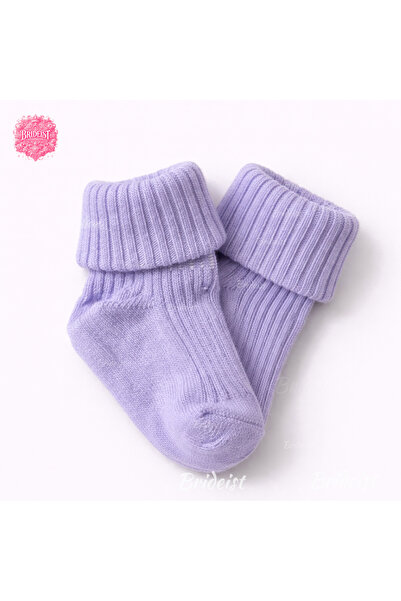 BRIDEIST WEDDING CO Baby Socks | Cotton Rib Textured Soft Flexible Daily Set ...