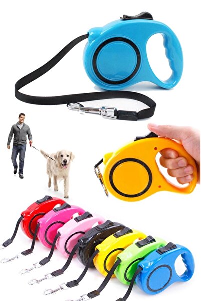 Munico Için Metre Çekmeli Ip Gezdirme Uyumlu Tüm Köpek Cinsleri Köpek Tasma O...
