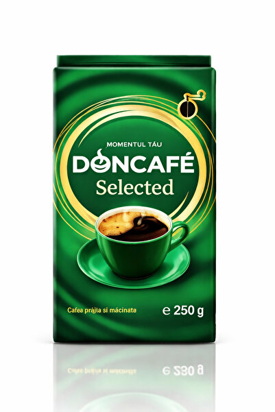 DONCAFE Doncafé Cafea Măcinată Selected 250 g – Aromă Intensă și Gust Echilibrat