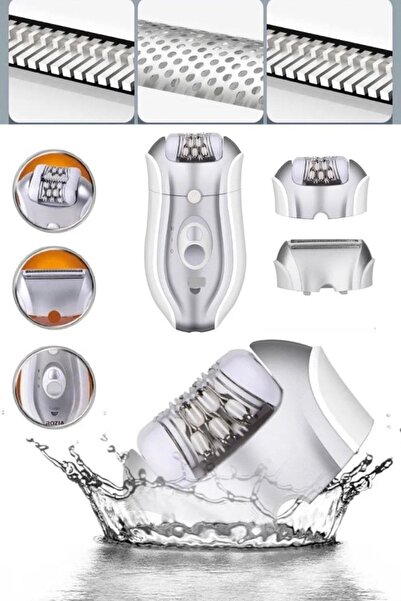 Munico Tüm Vücut Bikini Bölgesi Kolay Epilatör Tıraş 2 In 1 Kadınlara Özel Be...