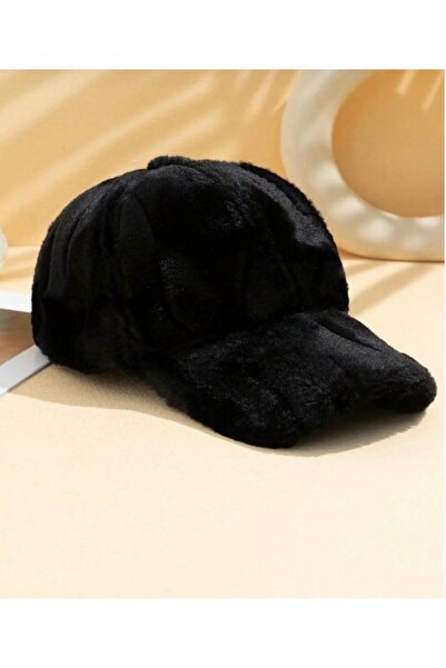 zyc قبعة نسائية شتوية ناعمة من القطيفة