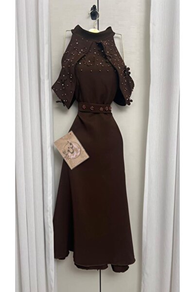 CONTENU Soft crystal midi dress